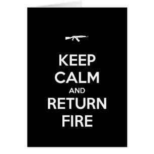 Restez calme et retournez en feu