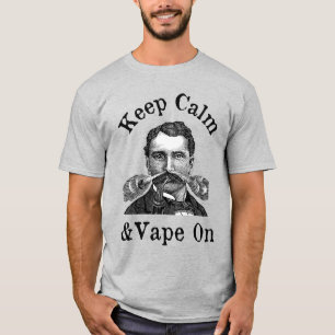 Restez Calme Et Vape Sur T-shirt