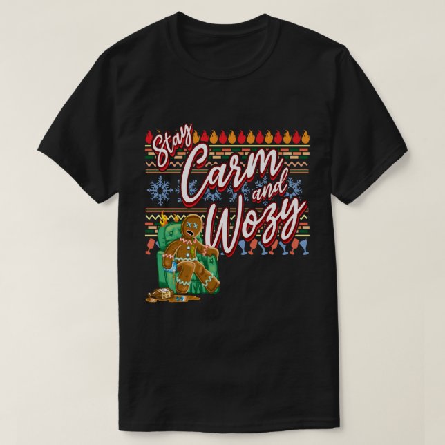 Restez carm et t-shirt Wozy (Design devant)