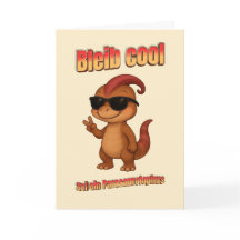 Restez cool - soyez une carte de Parasaurolophus