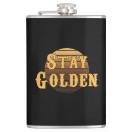 Restez doré vintage flacon