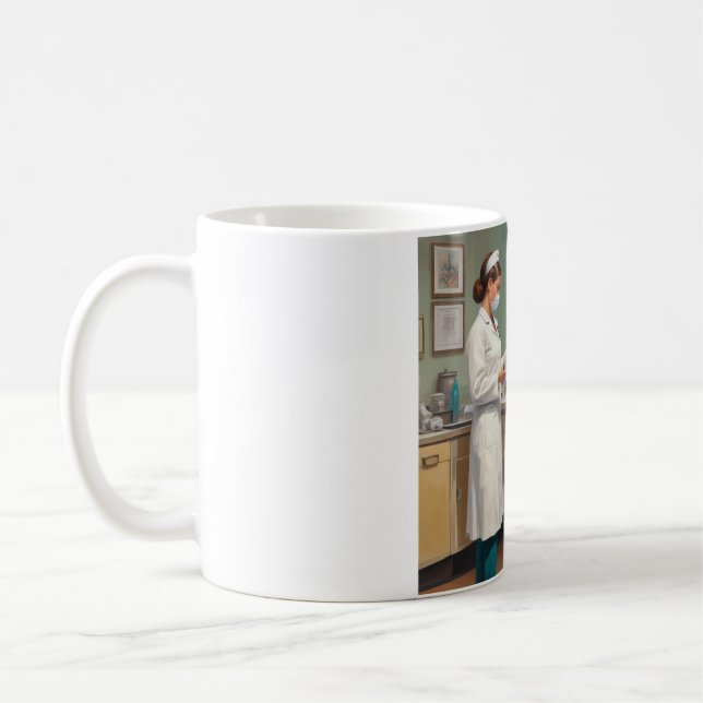 Restez en santé : Sip Your Way to Wellness Mug (Gauche)