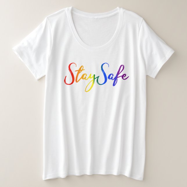 Restez en sécurité Fierté à la maison Distances so (Design devant)