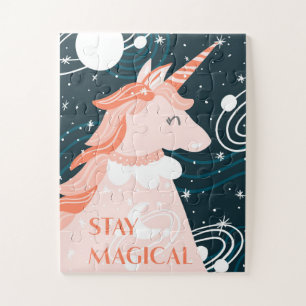 Restez Magique Unicorn Design Jigsaw Puzzle