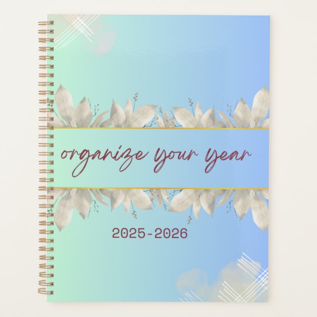 Restez organisé et inspiré avec cette belle (Devant)