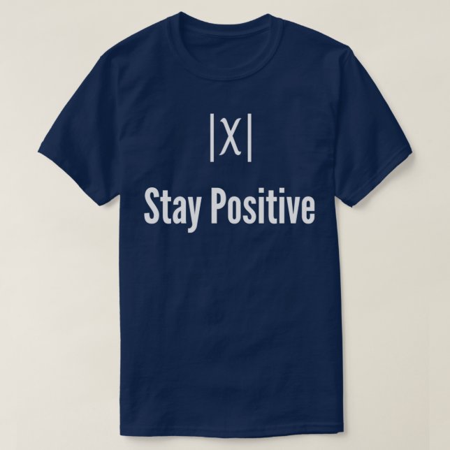 Restez positif Math Tee Classic TShirt (Design devant)
