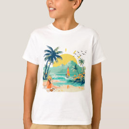 Resting Beach for Summer T-Shirt