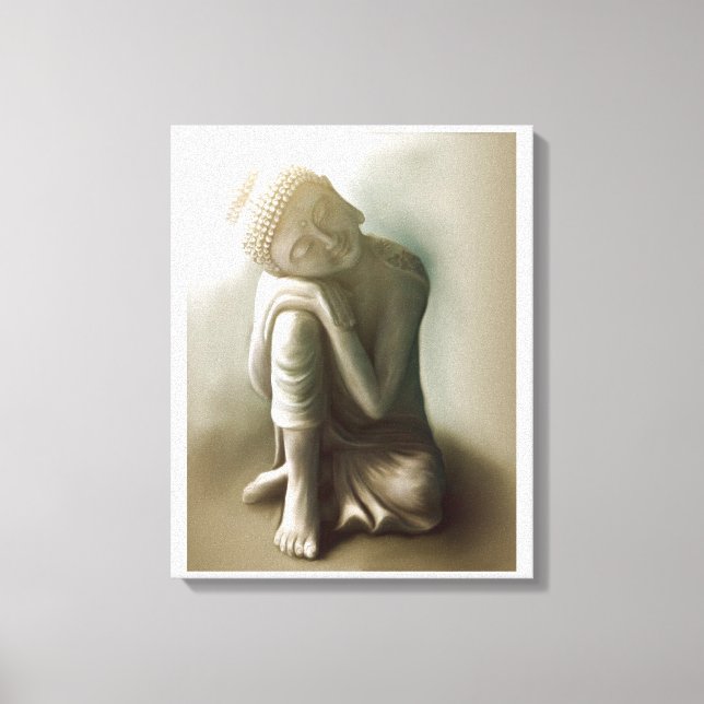 Resting Buddha Leinwanddruck (Vorderseite)
