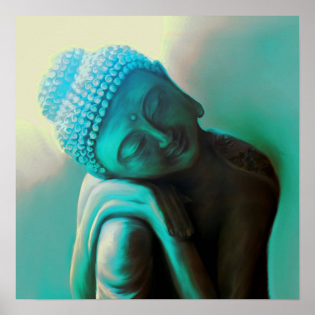 Resting Buddha Poster (Vorne)