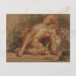 Resting Gladiator Postkarte