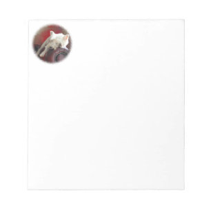 Resting Westie Notizblock