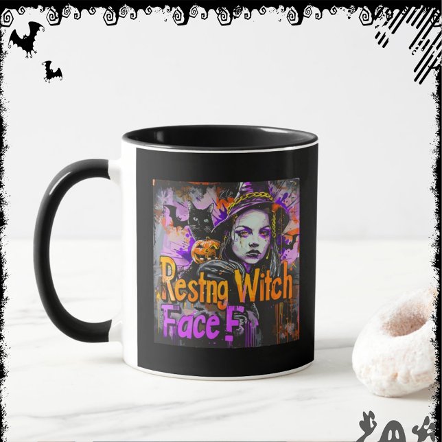 Resting Witch Face | ExDesigner | Halloween Tasse (Von Creator hochgeladen)