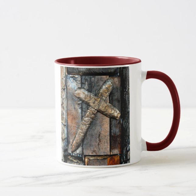 Restlaufkreuz Tasse (Rechts)