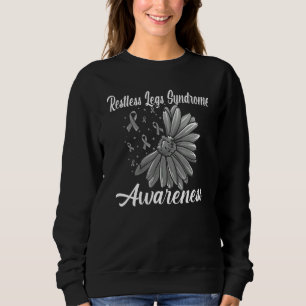 Restless Legs Syndrome Awareness Brain Disease Rel Sweatshirt