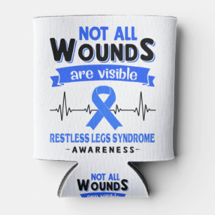 Restless Legs Syndrome Awareness Month Ribbon Gift Dosenkühler