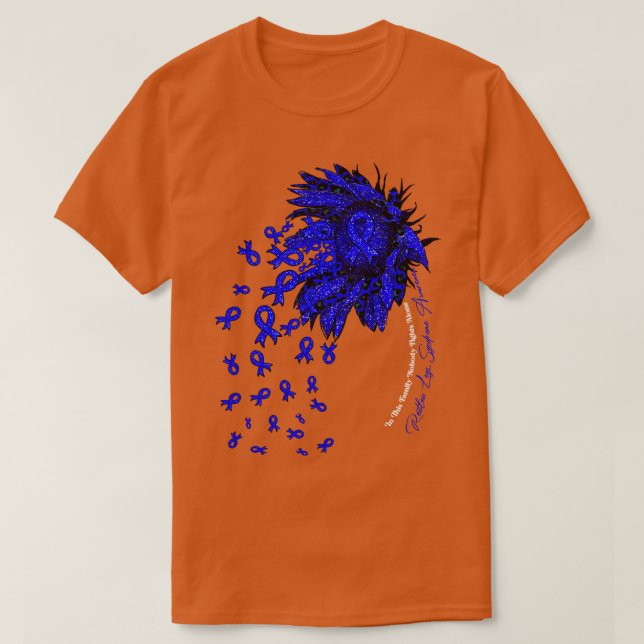 Restless Legs Syndrome Awareness Sonnenblume Niema T-Shirt (Design vorne)