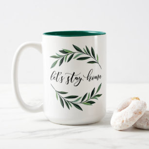 Restons à la maison Mug au café