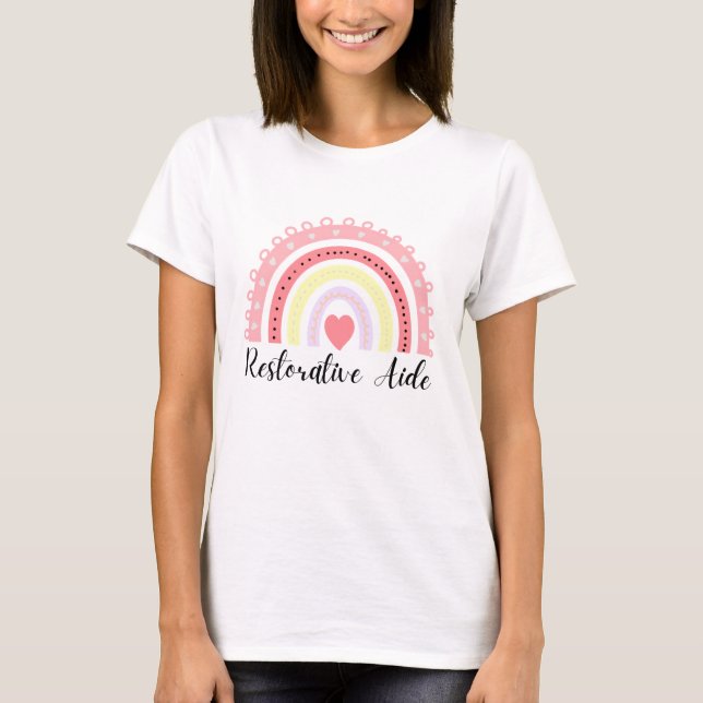 restorative aide Certified Nurse CNA Restorative  T-Shirt (Vorderseite)