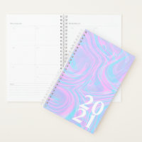 Résumé Marbre Rose Abstrait 2021 Violet Turquoise