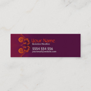 Résumé mini Carte de visite