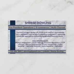 Résumé Vernetzungskarten Visitenkarte