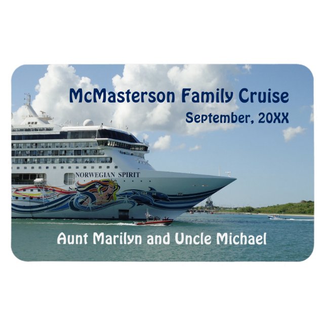 Resümee Bow Stateroom Door Marker Magnet (Horizontal)