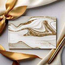 Resumen Purpurina Strata Boda Ivory ID903 Gästebuch