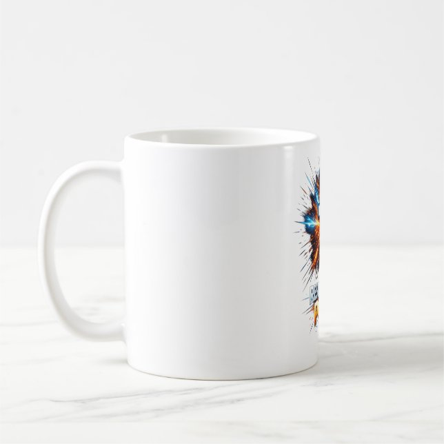 Resurrection Power Christian Cross Mugs Kaffeetasse (Links)