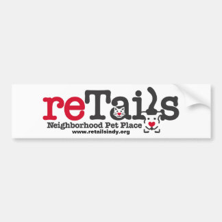 reTailsLogoRev, www.retailsindy.org Autoaufkleber