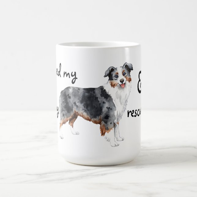 Retcue Miniature American Shepherd Kaffeetasse (Mittel)