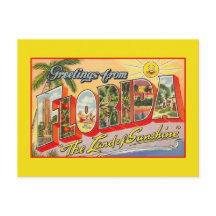 Retegrüsse aus Florida, Land der Sonne