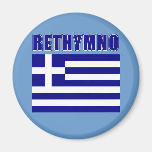 RETHYMNO Griechenland Tshirts, Geschenke Magnet