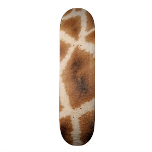 Retikuliertes Giraffen-Muster-wildes Skateboard