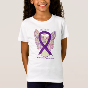 Retinitis Pigmentosa Lila-Bewusstseins-Schleifen-S T-Shirt
