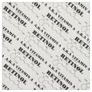 Retinol A.K.A. Vitamin A Chemisches Molekül Stoff