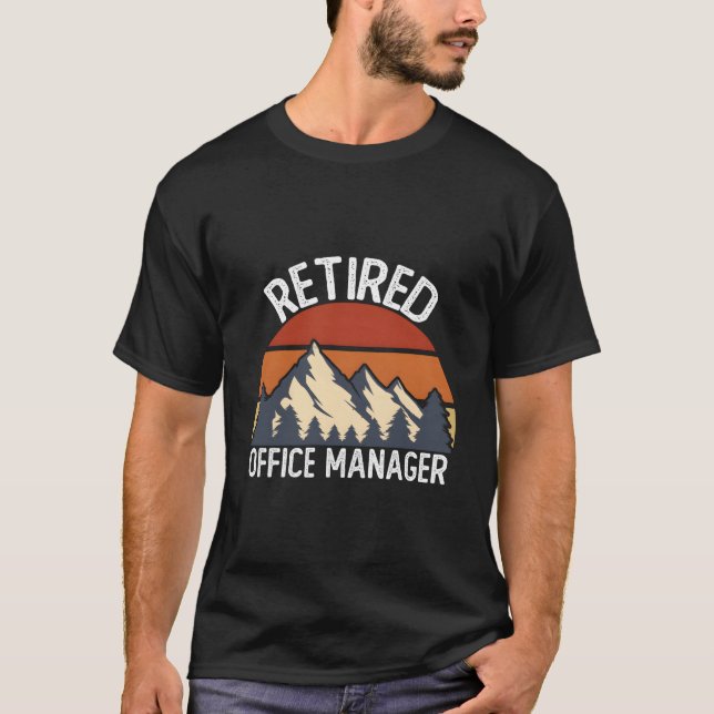 Retire For 2023 Retired Office Ager T-Shirt (Vorderseite)