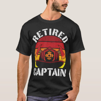 Retired American Firefighter Captain T-Shirt