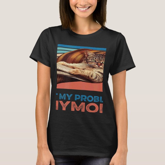 Retired Cat Dad Mom Coffee Retiremen 1 T-Shirt (Vorderseite)