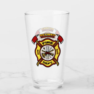 RETIRED FIREFIGHTER GLAS