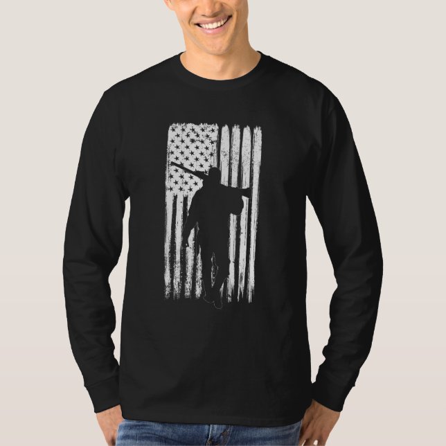 Retired Hunter Saying   American Deer Hunting T-Shirt (Vorderseite)