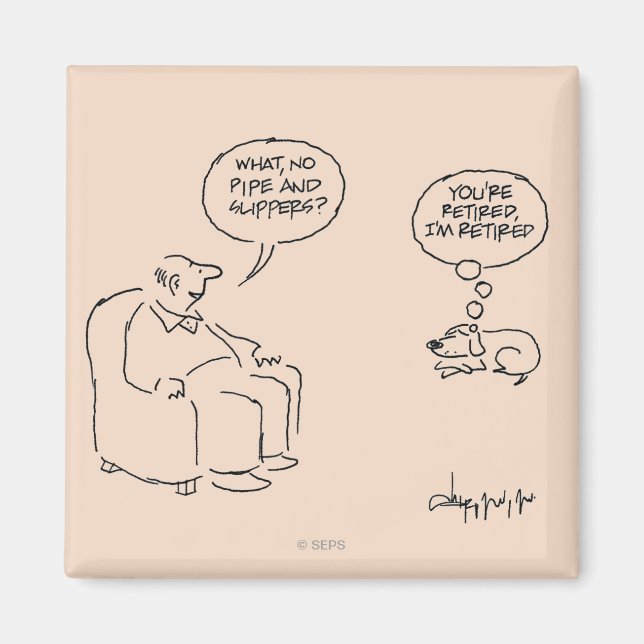 Retired Magnet (Vorne)