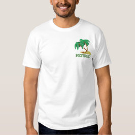 RETIRED MEN'S EMBROIDERED POLO SHIRT