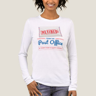 Retired Postal Worker Retirement Mailman Tri-Blend Shirt