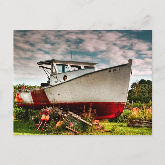 Retired Postcard Postkarte (Vorderseite)