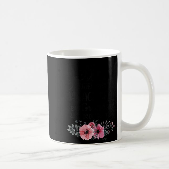Retired Under New Management Grandson Funny Grandm Kaffeetasse (Rechts)