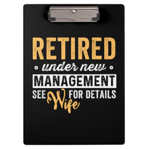 Retired under new management wife for details. klemmbrett