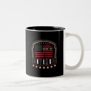 Retired Zweifarbige Tasse