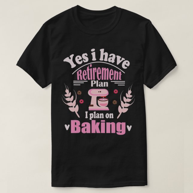 Retiree Bakin T-Shirt (Design vorne)