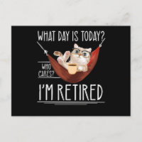 Retiree Cat Lover Remüde Funny Retirement