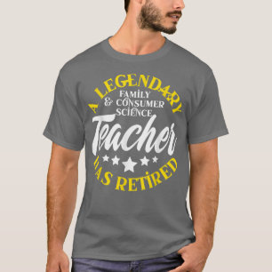 Retirem-Dozentin für Familie- und Konsumwissenscha T-Shirt